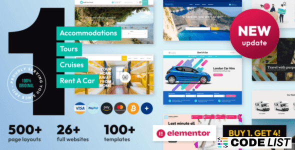 Book Your Travel 8.19.58 WordPress Theme booking demo