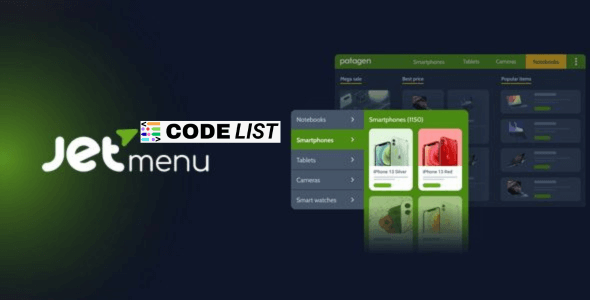 JetMenu 2.4.15 WordPress Plugin for Creating Custom Mega Menu Screenshot
