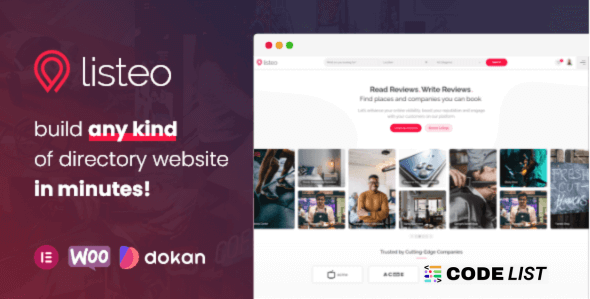 Listeo 2.0.7 WordPress Directory and Booking Theme demo