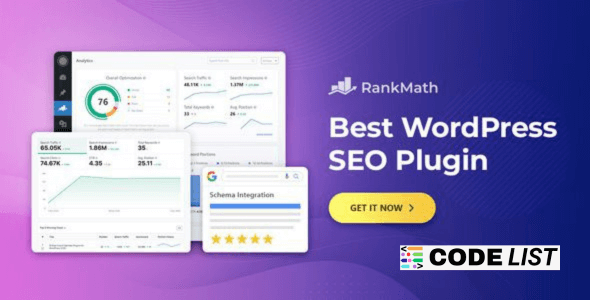 Rank Math Pro WordPress SEO Plugin 3.0.96 advanced SEO tools schema analytics