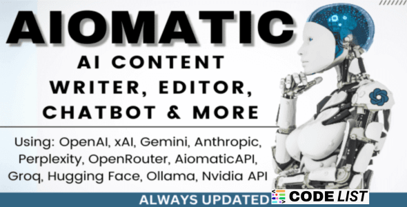 AIomatic 2.6.0 WordPress Plugin Dashboard