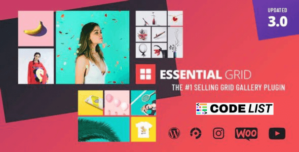 Essential Grid Gallery WordPress Plugin demo