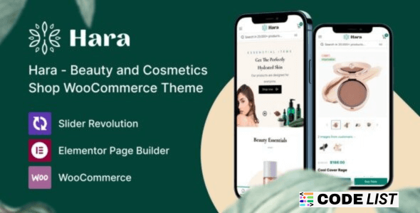 Hara WordPress Theme Demo Preview