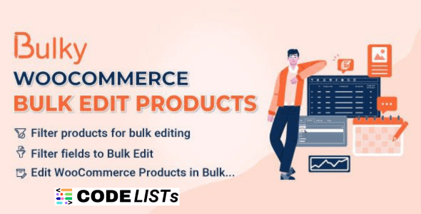 Bulky WooCommerce Bulk Edit Plugin Dashboard