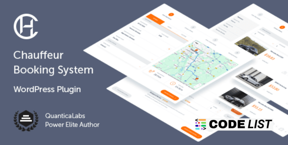 Chauffeur Taxi Booking System WordPress Plugin Dashboard