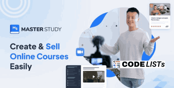 MasterStudy LMS WordPress Plugin dashboard screenshot