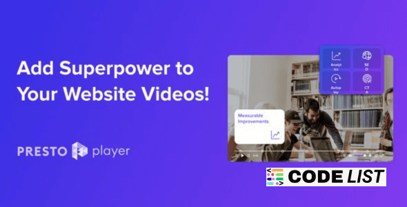 Presto Player Pro WordPress Video Player Plugin Dashboard Interface