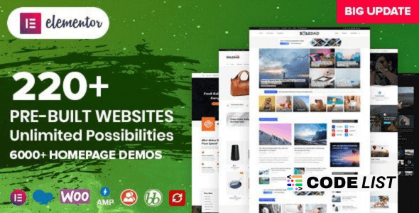 Soledad WordPress Theme demo preview