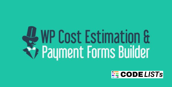 WP Cost Estimation & Payment Forms Builder Dashboard