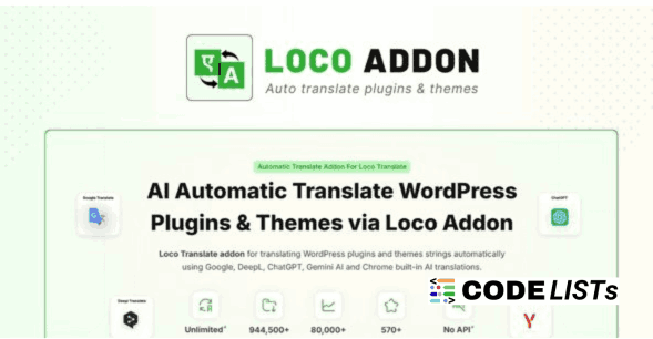LocoAI Pro Plugin WordPress automatic translation