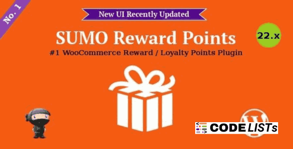 SUMO Reward Points WooCommerce Plugin Dashboard