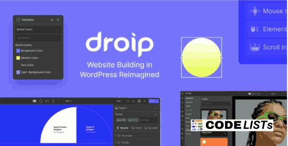 droip wordpress builder plugin